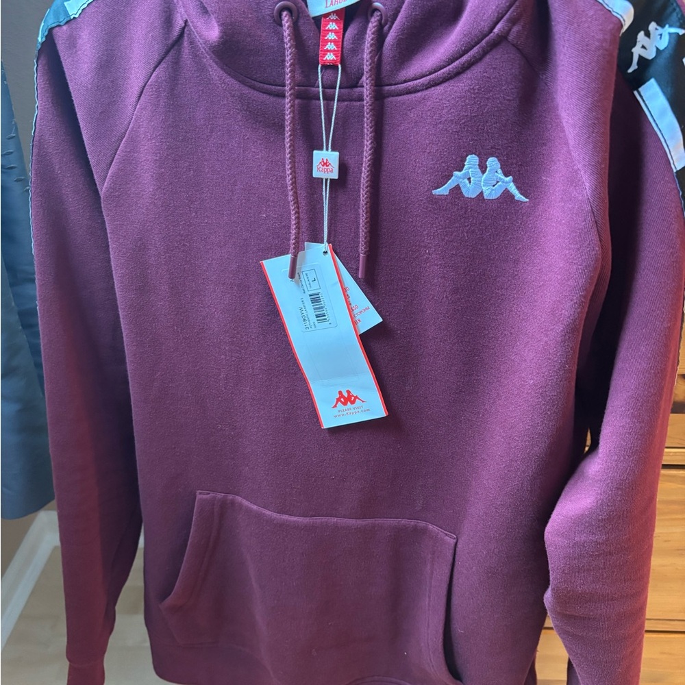 Kappa Maroon Pullover with Logo